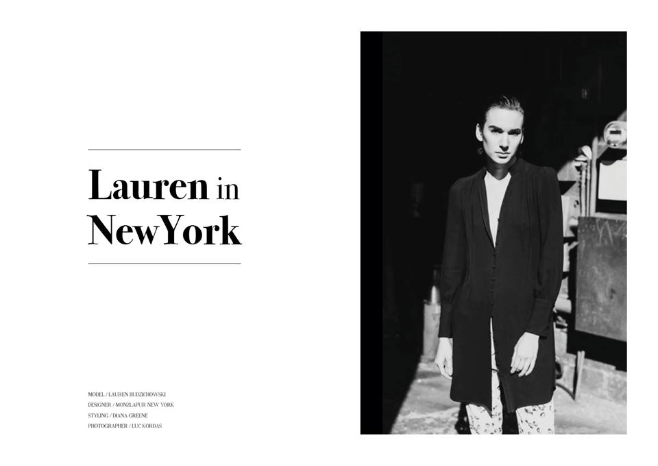Lauren in New York di Luc Kordas