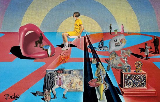 Pop art italiana: Bisha e le sue opere irriverenti